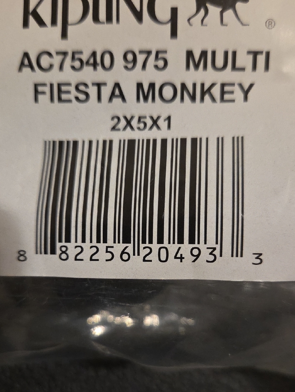 Kipling Fiesta Monkey Rainbow Keychain Bag Charm Backpack Charm - Picture 8 of 8
